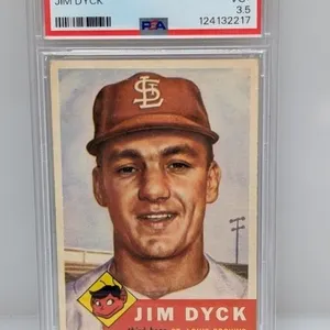 1953 Topps 177 Jim Dyck PSA 3.5