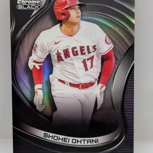 2022 Topps Chrome Black Shohei Ohtani Silver /199