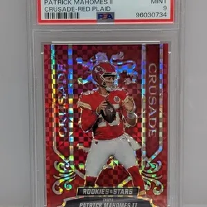 2023 Rookies & Stars Mahomes Crusade Red PSA 9