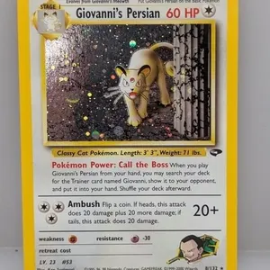 Pokemon 2000 Giovannis Persian Holo 8
