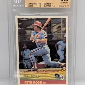 1984 Donruss #61 Pete Rose BGS 9. 5