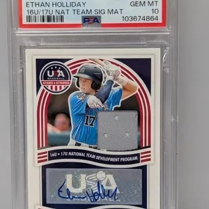 2024 Stars & Stripes Ethan Holiday Auto PSA 10