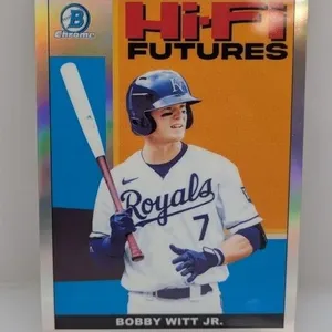 2022 Bowman Chrome Bobby Witt Jr Hi-Fi Futures #5