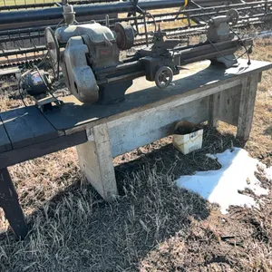 32" Lathe With Wood Stand; 1/2 Hp Electric Motor