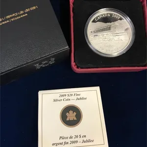 2009 Iron Voyage .9999 Silver $20 Coin