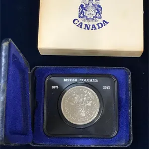1971 BC  Centennial Nickel Dollar