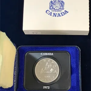 1972 Canadian Voyager Nickel Dollar