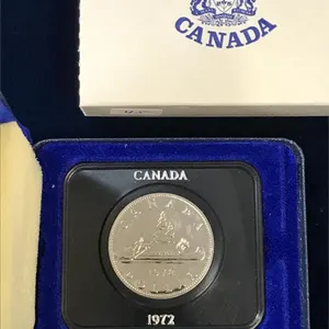 1972 Canadian Voyager Nickel Dollar