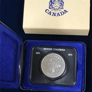 1971 BC  Centennial Nickel Dollar