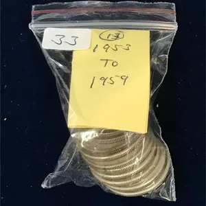 17 Can Silver 25 Cent Pcs 1953 to 1959  $4.25