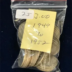30 Canadian Silver Ten Cent Pcs 1949 to 1952
