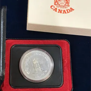 1977 Throne of the Senate Silver Dollar