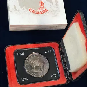 1973 RCMP Silver dollar