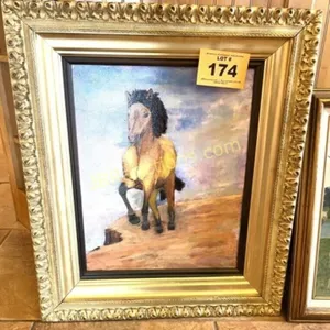 ORIGINAL HORSE PAINTING