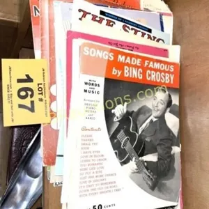 VINTAGE SHEET MUSIC