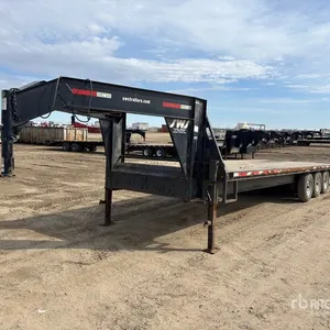 2014 ABU 30 ft Tri/A Gooseneck Equipment Trailer
