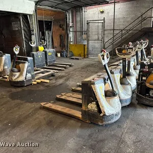 (14) Crown electric pallet jacks