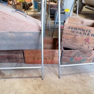 vintage wood boxes