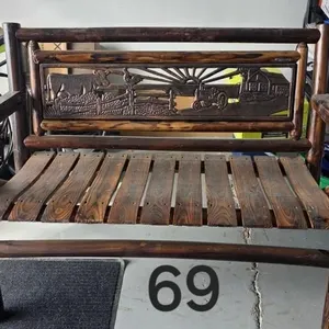 Decorative Wood Bench