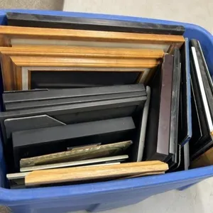 Quantity of miscellaneous picture frames.