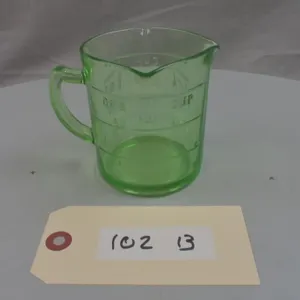 Uranium Glass Measuring Cup