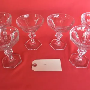 Heisey Colonial Champagne Sherbert Glasses