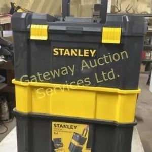 Stanley rolling workshop three in one toolbox