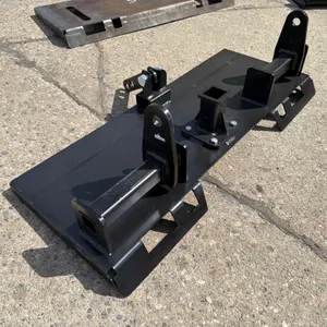 Skidloader 3pt Receiver Hitch Back Plate