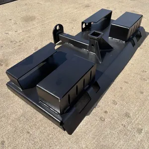 Skidloader Gooseneck Receiver Hitch Back Plate