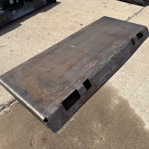 Skidloader Solid Back Plate