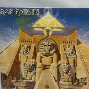 SEALED 1984 Iron Maiden Powerslave Vinyl LP Record