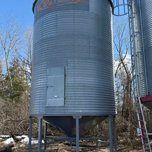 Butler Grain Bin 2500 Bushel w/ Hopper Bottom and Ground Ring, Has the Aeration Duct * To be removed by September 15, 2026
