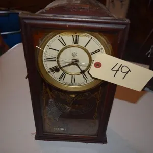 Wooden Clock (15" T)