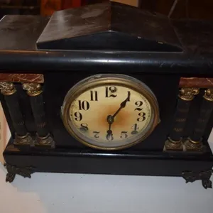 Wooden Clock (14.5" W x 10" T)