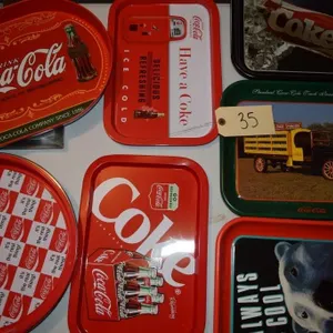 9 Coke Trays