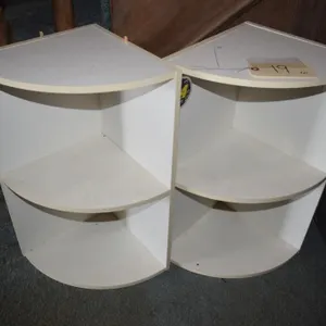 2 Small Corner Cabinets 2ft each (stackable)