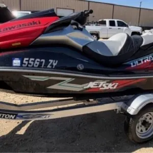 (NC) 2022 Kawasaki Ultra LX Jet Ski w/ Trailer