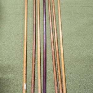 Seven 69" decorative spears