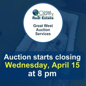 Auction begins to close Wednesday, April 15,