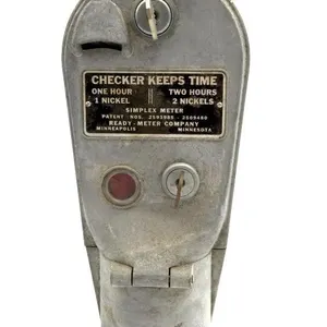 Vintage Simplex Parking Meter 9”