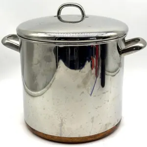 Revere Ware 12QT Stock Pot - 9” Tall