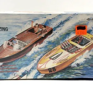 Unopened AMT 3-in-1 Customizing Boat Kit 
- box