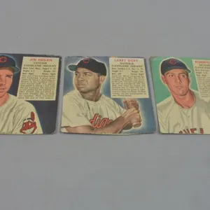 Red-Man's Double Header Baseball Cards