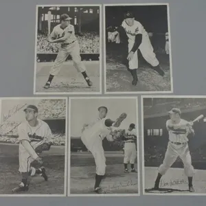 Cleveland Indians Press Photos from the 1950's.