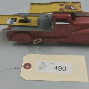 Louis Marx Windup Car Carier Truck