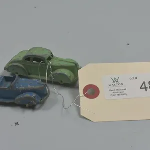 Tootsietoy No. 231 Chevrolet Coupe & No. 233 Aubur