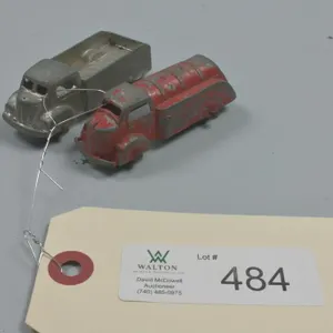 Tootsietoy Oil tanker Truck, & Box Truck