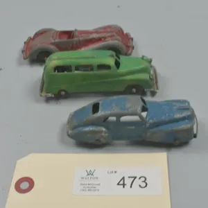 Manoil & Tootsie Metal Toy Cars