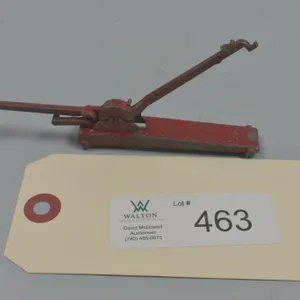 Vintage Bruce Diecast Toy Auto Floor Jack
