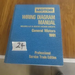 1991 MOTOR GM  WIRING DIAGRAM MANUAL